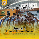 SMAIT As-Syifa Jalancagak Juara 1 Lomba Basket Putra SMAI Nurul Fikri Lembang