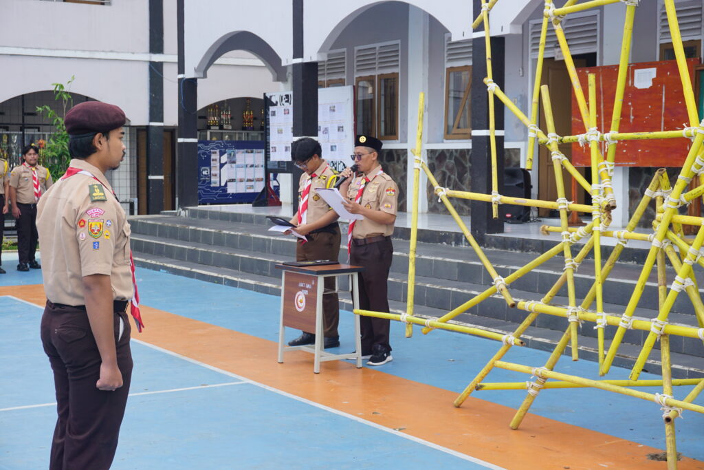 Ambalan K.H. Zaenal Mustafa Lantik 31 Pasukan Khusus Pramuka: Membangun Generasi Pemimpin 9 smait as-syifa boarding school | DSC09361