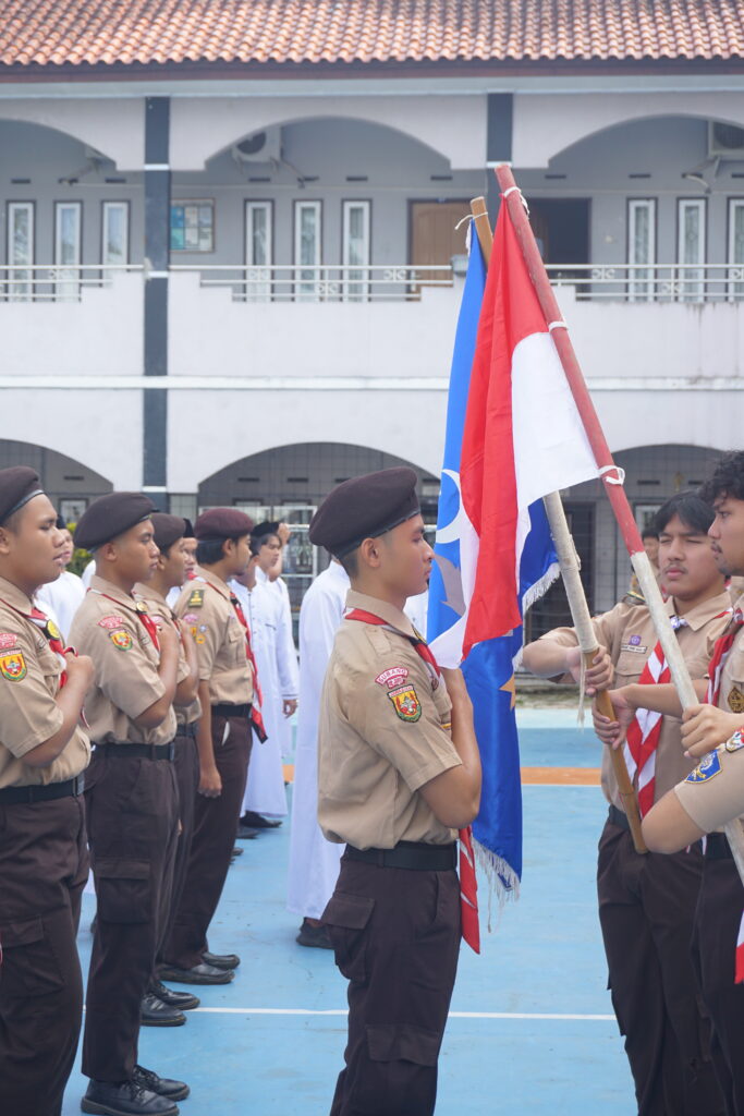 Ambalan K.H. Zaenal Mustafa Lantik 31 Pasukan Khusus Pramuka: Membangun Generasi Pemimpin 14 smait as-syifa boarding school | DSC09373