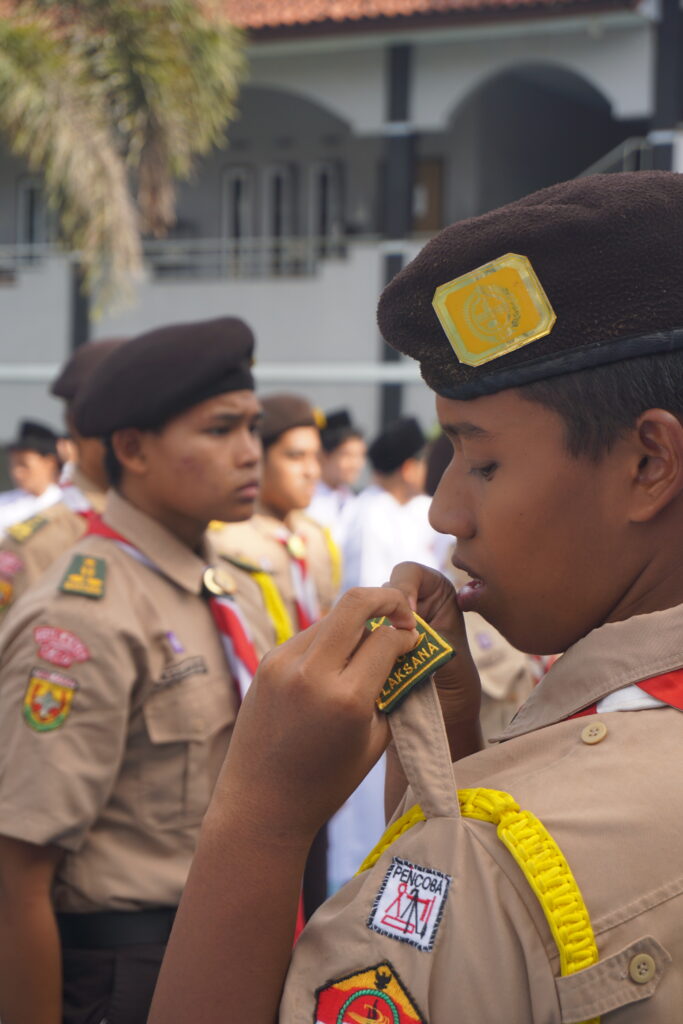 Ambalan K.H. Zaenal Mustafa Lantik 31 Pasukan Khusus Pramuka: Membangun Generasi Pemimpin 16 smait as-syifa boarding school | DSC09384