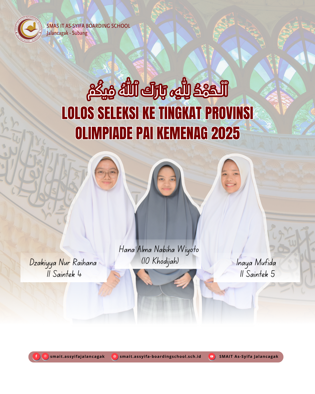 smait as-syifa boarding school | olimpiade PAI