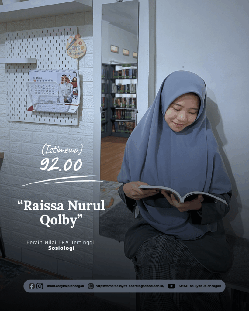 Menorehkan Prestasi Unggulan, SMAS IT As-Syifa Boarding School Raih Capaian Top Tier Nilai TKA 2025 13 smait as-syifa boarding school | Feed Juara Estetik 1