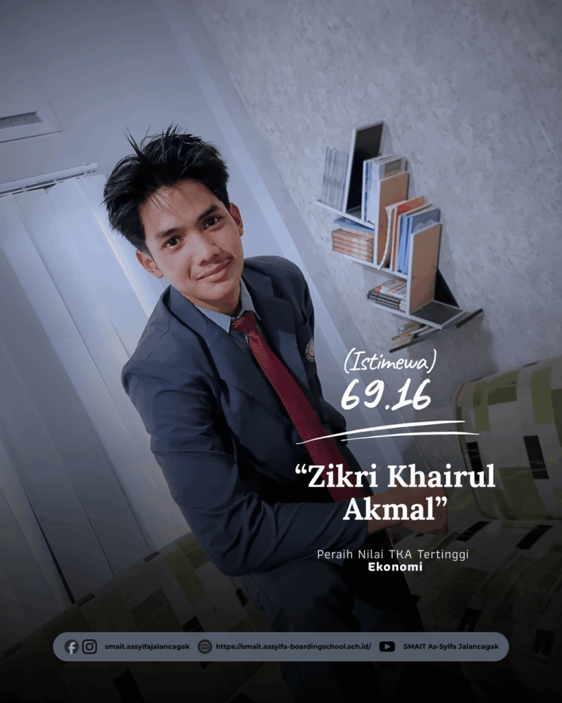 Menorehkan Prestasi Unggulan, SMAS IT As-Syifa Boarding School Raih Capaian Top Tier Nilai TKA 2025 3 smait as-syifa boarding school | Feed Juara Estetik 11