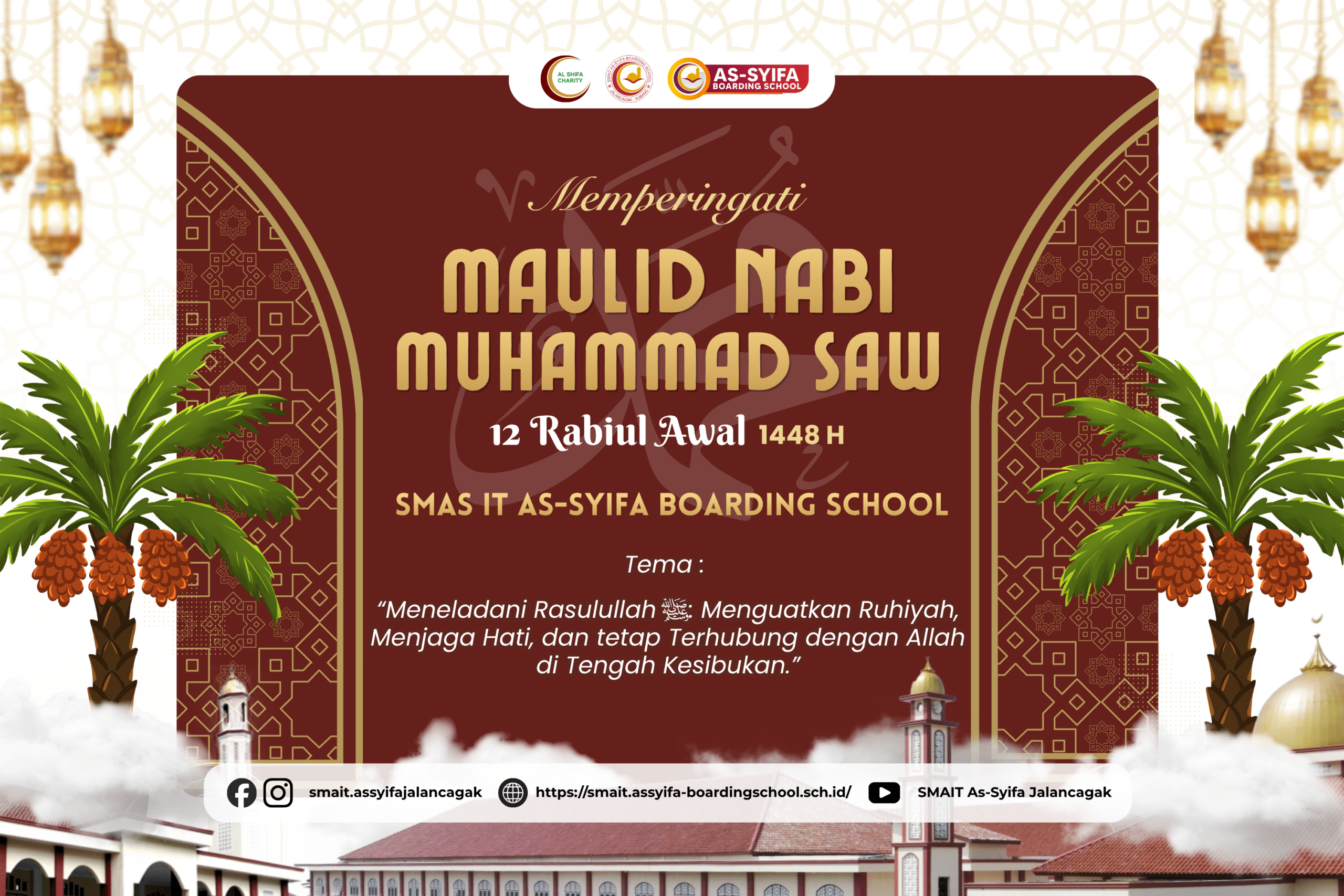 Kegiatan Maulid Nabi 1448 H SMAIT As-Syifa Boarding School
