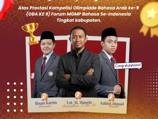Prestasi SMAS IT As-Syifa Boarding School pada Olimpiade Bahasa Arab OBA ke-9