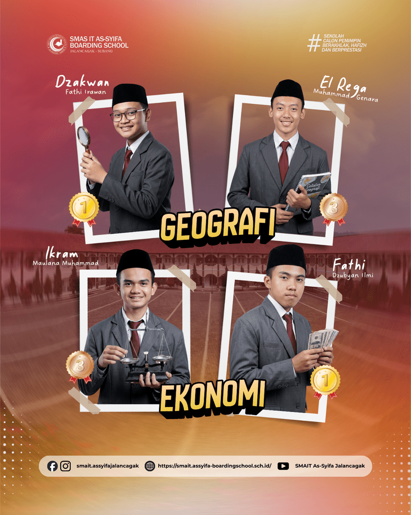 SMAS IT As-Syifa Raih Juara Umum OMI 2026 Tingkat Kabupaten Subang, 7 Siswa Melaju ke Tingkat Provinsi Jawa Barat 3 smait as-syifa boarding school | Juara OMI Geo Eko