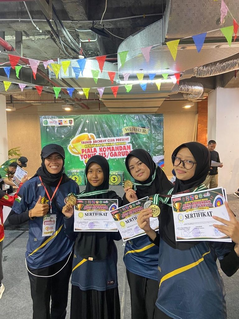 smait as-syifa boarding school | Juara Panahan Indoor Piala Komandan Yonif 3
