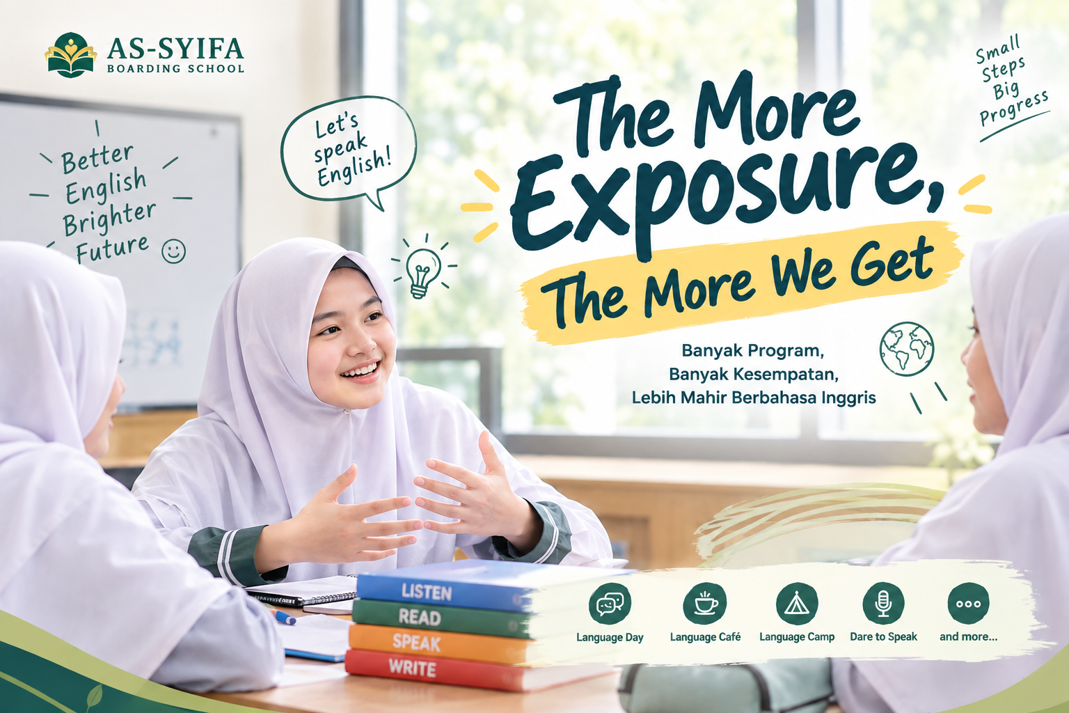 smait as-syifa boarding school | Better English Brighter Futures