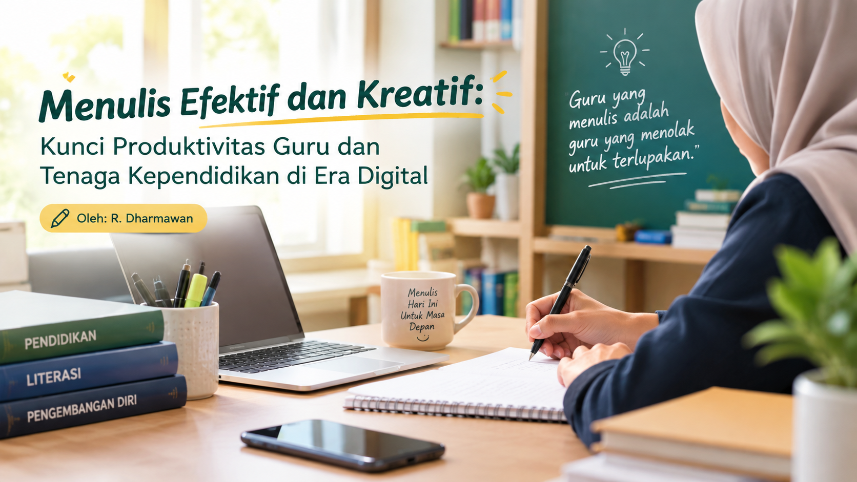 smait as-syifa boarding school | Menulis Kreatif Produktivitas Guru
