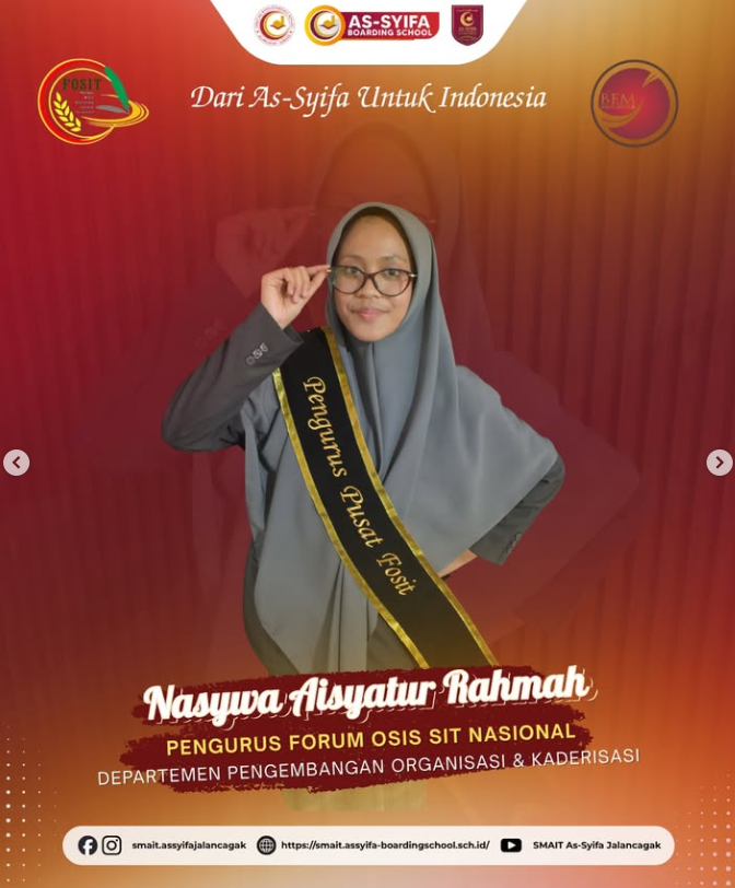 Pemimpin Muda SMAS IT As-Syifa Boarding School Bergabung dalam Forum OSIS SIT Tingkat Nasional 5 smait as-syifa boarding school | Pengurus Forum OSIS SIT Nasional 3