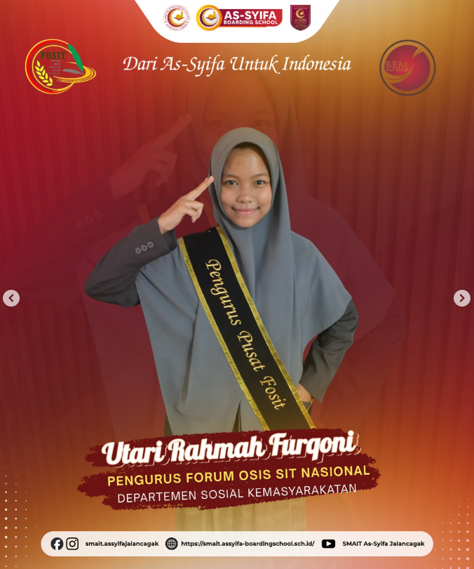 Pemimpin Muda SMAS IT As-Syifa Boarding School Bergabung dalam Forum OSIS SIT Tingkat Nasional 4 smait as-syifa boarding school | Pengurus Forum OSIS SIT Nasional 4
